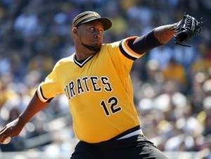 Juan Nicasio (12) de los Piratas de Pittsburgh lanza frente a los Cerveceros de Milwaukee el domingo 17 de abril de 2016. (AP ) - See more at: http://www.elcaribe.com.do/2016/07/05/nicasio-lanza-entrada-perfecta#sthash.21nzwwU9.dpuf