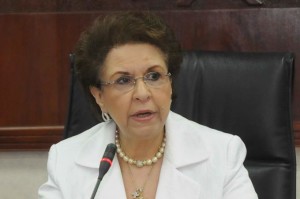 Licelott Marte de Barrios, presidenta de la Cámara de Cuentas (CCRD).