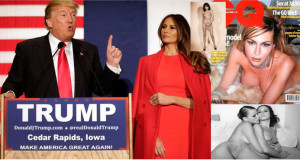 Donald Trump y su esposa Melanija Knavs. (NY Post.)