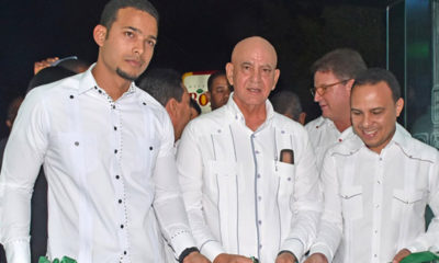 Frank Dariel Chávez, Reinaldo Estévez y Nicanor Rodríguez.