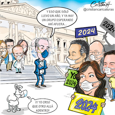 Reproducimos por considerarla de interés esta caricatura de Cristian  Hernández – La Republica Online
